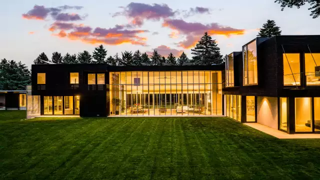 Denver's most expensive home lists for $28.9 million and features a stunning charred wood treatment