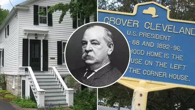 The Childhood NY Home of President Grover Cleveland Hits the Market for $295K