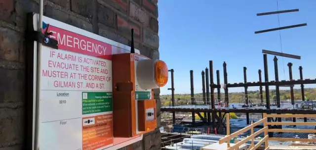 Turner boosts construction site safety with wireless fire system