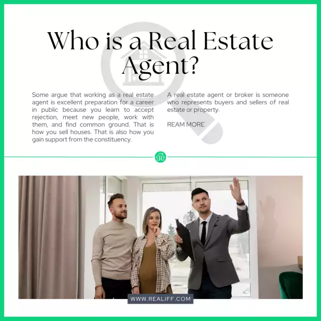 Who is a real estate agent?