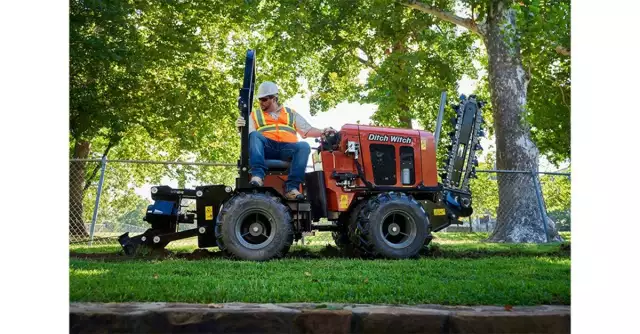 Ditch Witch debuts PT37 ride-on plow/trencher
