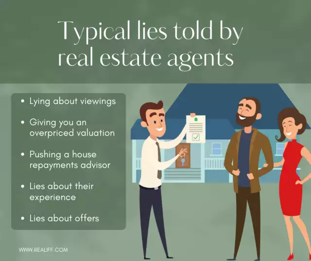 Typical lies told by real estate agents