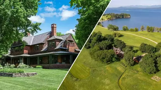 Lovely on Lake Champlain: Vermont’s $12.5M Orchard Point Is a Rare Treat