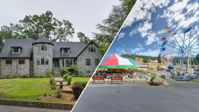 Want Your Own Theme Park? This $4M Castle Comes With Carnival Rides