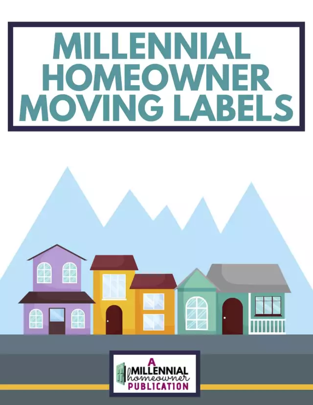 Free Printable Moving Labels: Color Coded Moving Box Labels (June 2022)
