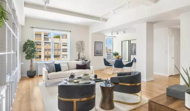 19th-floor condo in the Oliver Cromwell building offers Central Park views for $1.995M