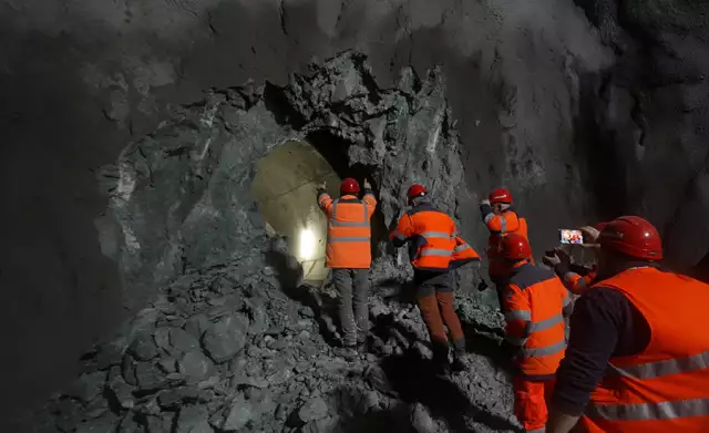 Record-setting Tunnel Under the Alps Reaches Interim Milestone