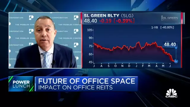 I would stay away from the office REITs right now, says Don Peebles
