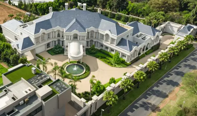 35,000 Square Foot Mega Home In South Africa With Indoor Pool (PHOTOS) - Homes of the Rich