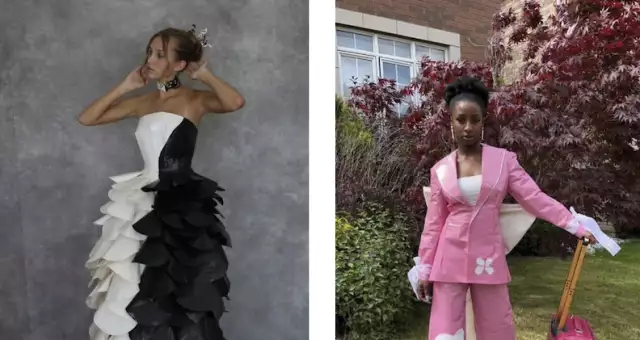 Crafty High Schoolers’ Duct Tape Prom Outfits Nab College Scholarships