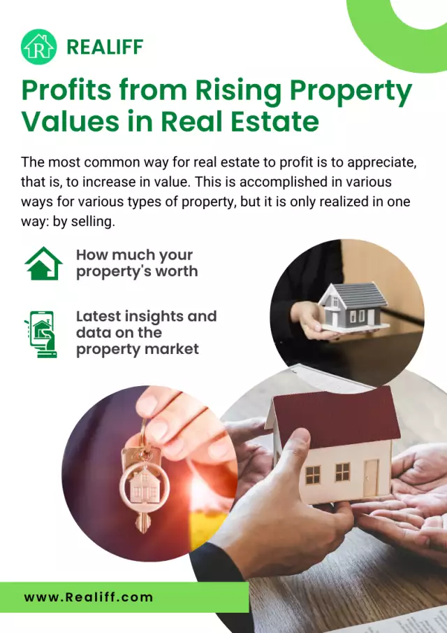 Profits from Rising Property Values in Real Estate