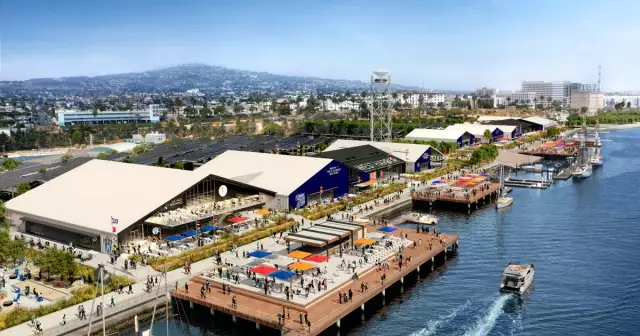 Long-awaited entertainment complex on San Pedro waterfront begins construction