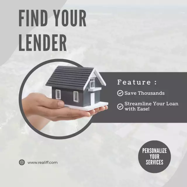 Realiff: Find Your Lender, Save Thousands🤑 Streamline Your Loan with Ease!
