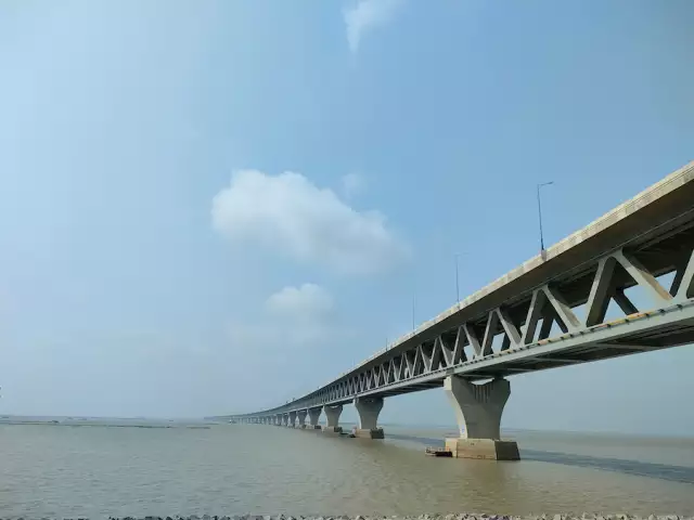 Double-Decker 6.15-km Bridge Opens in Bangladesh